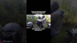 Kok panikk sihhh preman apaan....#real #motovlog #motovlogindonesia #viralll #bakuhantam