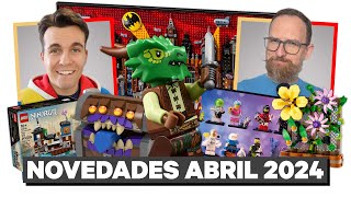 Se filtró la Serie de Minifiguras de LEGO Space... / Novedades de Abril 2024 | Contando Piezas #116