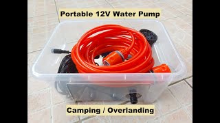 DIY Portable 12V Water Pump Kit | Camping | Overlanding