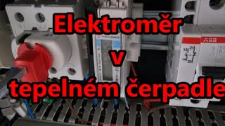 Elektroměr v tepelném čerpadle