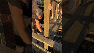 How to free a stuck board on a deck demolition project