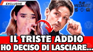 🔴 IL TRISTE ADDIO: "HO DECISO DI LASCIARE..."  LA NOTIZIA DI POCHI MINUTI FA! FAN IN LACRIME