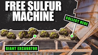 I STOLE A CLANS SULFUR FROM GIANT EXCAVATOR | Solo Rust (3 of 4)