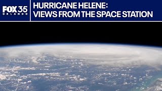 Watch: International Space Station flies over Hurricane Helene