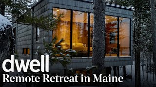 This Cabin in Maine Hovers Above Massive Boulders