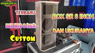 Box SR 8 inch Box Speaker Mid