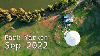 Park Yarkon Flying Baloon Central Israel Sep 2022 shot with DJI Air 2S (long version)