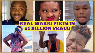 Real Warri Pikin and Benignant Forte in #1Billion Fraud with her Fans