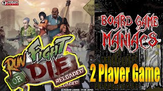 Run Fight or Die Reloaded - 2Player Game - Apocalyptic Saturdays - BoardGameManiacs