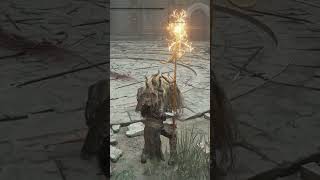 Free Aiming Barbed Staff-Spear Is The Way  Elden Ring pvp #eldenring #ps5 #gaming #shorts