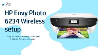 HP Envy photo 6234 wireless setup | Connect your HP Envy photo 6234 to a WiFi network