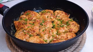 БАРХАТНОЕ мясо! Как приготовить СОЧНОЕ КУРИНОЕ ФИЛЕ на сковороде. How to cook JUICY CHICKEN FILLET.