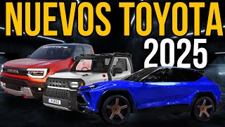 ✅ 3 Nuevos MODELOS de  TOYOTA para 2025 | EL MEJOR SUV Y PICK UP?