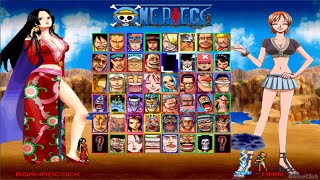 One Piece Colosseum Mugen 2011 + Character Selection Screen - Gameplay