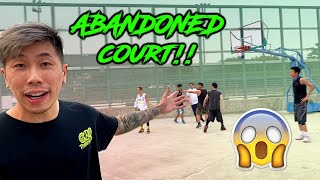 We Found a HIDDEN BASKETBALL COURT To Hoop!!