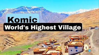 KOMIC || World's Highest Village || दुनिया से अलग || Main Lift Leke Kaise Gya ?