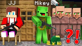 Why Do Mikey and JJ GUARD House in Minecraft ! - Maizen