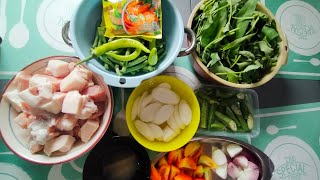 Traditional Na Ulam Pork Sinigang | Lutong Pinoy