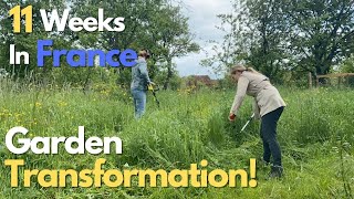 The Rain Didn’t Stop Us | Garden Transformation | Natural Pond Digging |