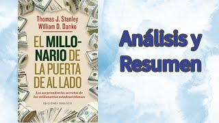 El Millonario de la Puerta de al Lado 💰Descubre los Secretos de la Riqueza💰 Resumen Experto