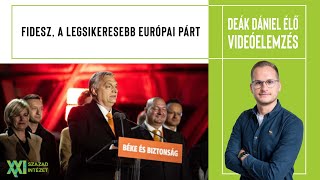 DEÁK DÁNIEL ÉLŐ - Fidesz, a legsikeresebb európai párt