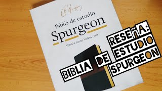 Biblia de estudio SPURGEON / Guia COMPLETA y como UTILIZARLA / Reseña - REVIEW / CHARLES SPURGEON