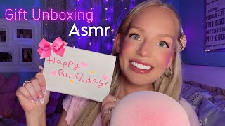 ASMR Birthday Gift Unboxing🎁💖from @Angelonmyshoulder