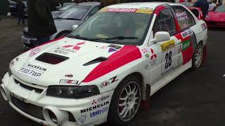 Photo and music montage: Mitsubishi Lancer Evolution 4 road and rally cars