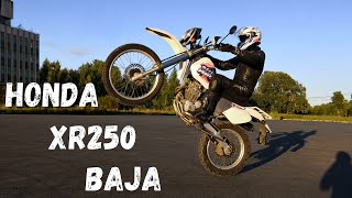 Обзор Honda XR250 Baja. Максимум эндуро в туристическом мотоцикле.