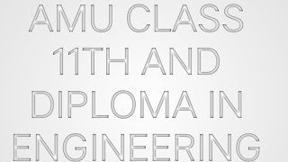 AMU CLASS 11TH/DIPLOMA IN ENGEERING RESULT 2023 #AMU #RESULT