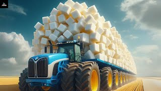 The Journey of Sugar Manufacturing. agricultural machinery, Farming Technology, #agriculturalmachine