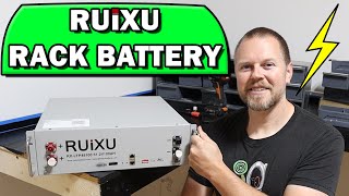 Ruixu 48v Lifepo4 Rack Battery - Overview and first use