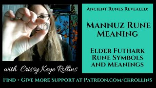 Mannuz Rune Meaning (Elder Futhark Runes) - Ancient Runes Revealed - Female Rune Symbol Meaning