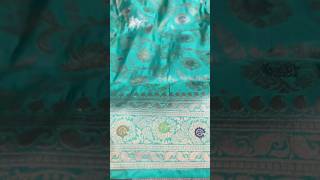 Pure Banarasi Katan Silk Saree Handloom Made 7524931212 #bridalsarees #youtubeshorts #trend #shorts