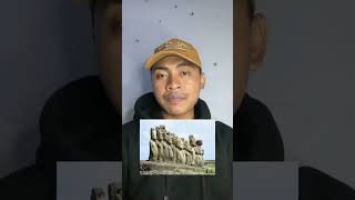 Patung moai merupakan artefak paling gaada obat?! #patungunik