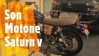 Comparatif échappements Motone Saturn V vs Vance & Hines Triumph Bonneville T120