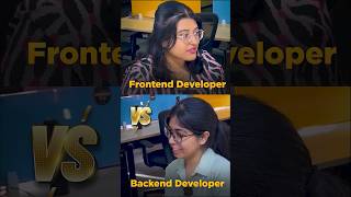 Front-End Developer vs Back-End Developer   #shorts #simplilearn