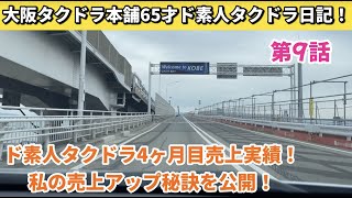 閑散期⁈4カ月目売り上げ発表＆65才ド素人の営業努力秘話公開！