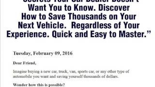 Tips and The secret saving money to buy car