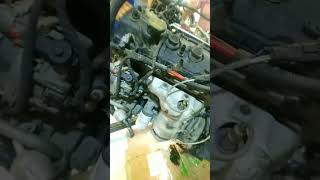 The Ford Taurus how to release out the engine#nasautoblackmechanic