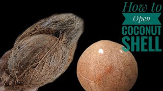 How To Open Coconuts Without Any Tools | 1 मिनट में नारियल छिलने का तरीका | Nariwal Futaune Tarika