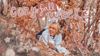 🍁A VERY COZY FALL WEEK // pumpkin muffins, forest adventures & spooky books 🍁