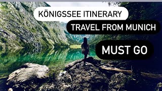 Konigssee travel blog | Travel from Munich | Boat ride