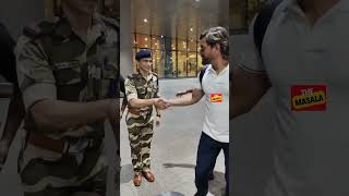 Mahindra Singh Dhoni At Mumbai Airport #shorts #viral #msdhoni #trending