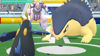 Attacking Typhlosion!