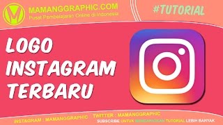 Cara Membuat Logo atau Lambang Instagram dengan Corel Draw