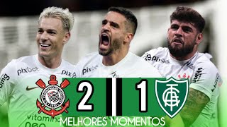 HD - GLOBO | CORINTHIANS 2 X 1 AMÉRICA MG | MELHORES MOMENTOS | COPA DO BRASIL 2023