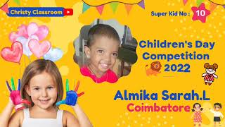 Children's day Competition 2022 | Super Kid No.10