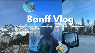 Exploring Banff for the first time...