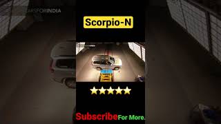 Scorpio N | NCAP CRASH TESTING | #shorts #cargameplay #scorpion #safercarsforindia #shorts